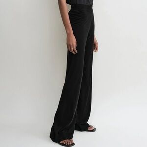 Toteme Black Cashmere Pants